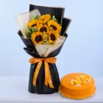 golden-sunflower-mango-cake-combo