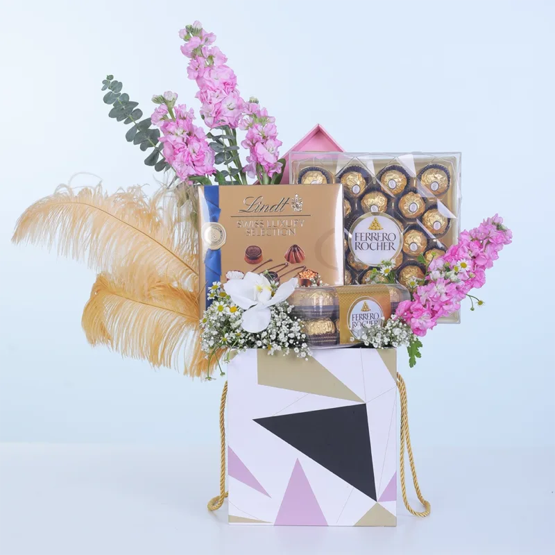 luxury-chocolate-flower-hamper_01 luxury chocolate flower hamper 01