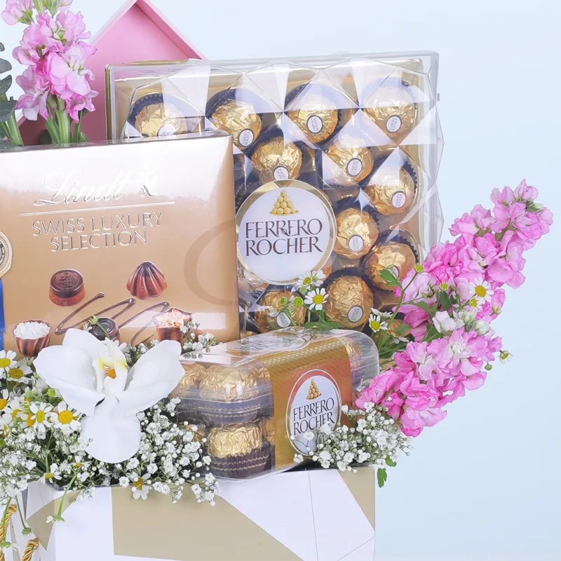 luxury-chocolate-flower-hamper_03 luxury chocolate flower hamper 03