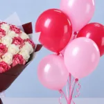 Pink & White Roses with Balloons 2 pink-white-roses-with-balloons_02