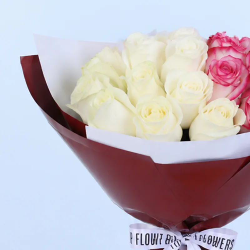 white-pink-rose-elegance-bouquet_04 white pink rose elegance bouquet 04