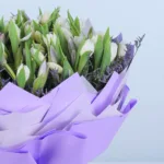 Purple & White Tulip Elegance Bouquet 4 purple-white-tulip-elegance-bouquet_04