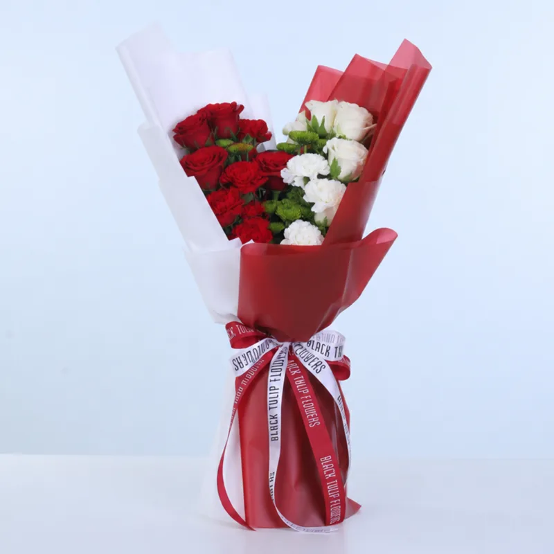 red-white-blossom-bouquet_02 red white blossom bouquet 02