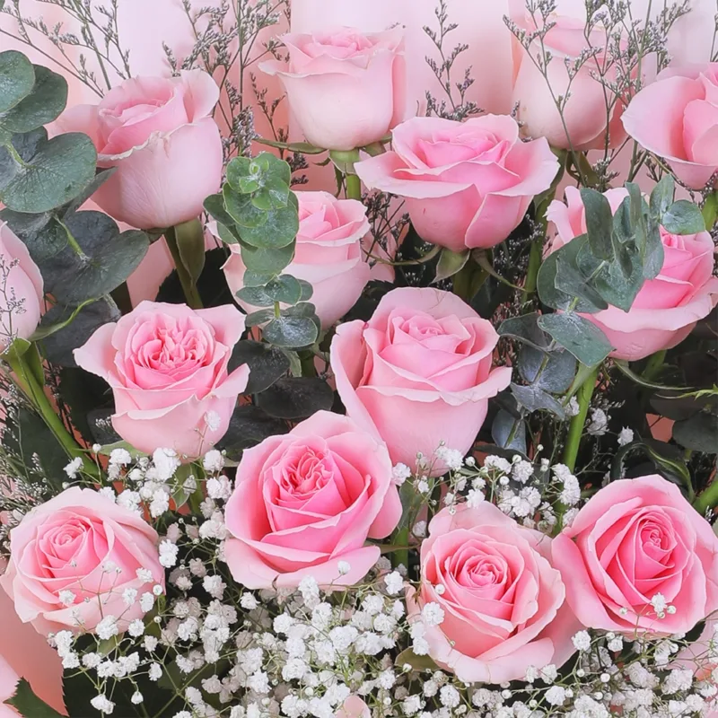 romantic-pink-rose-bouquet_05 romantic pink rose bouquet 05