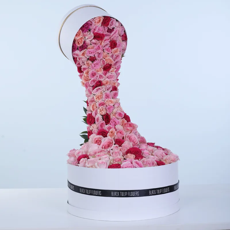 pink red rose overflow box 02
