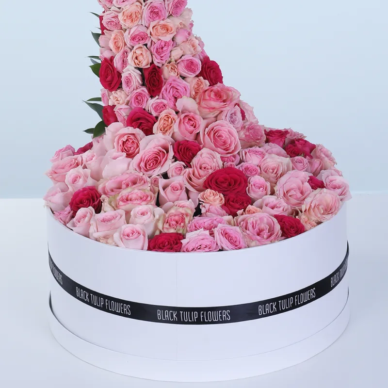 pink red rose overflow box 04