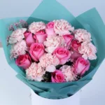Dual Rose Carnation Arrangement 3 dual-rose-carnation-arrangement_03