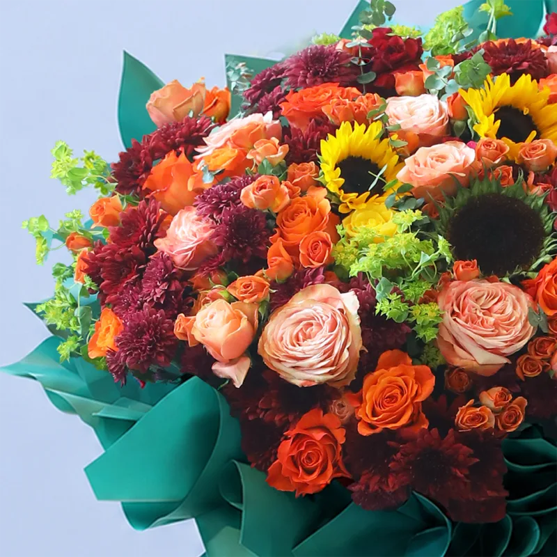 sunset bloom bouquet 03